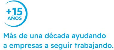 Más de 15 años de experiencia