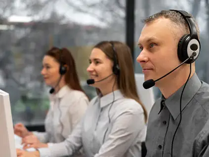 Equipo de soporte técnico para empresas