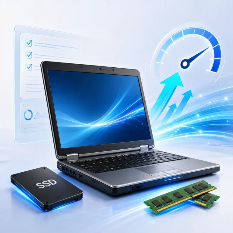 ¿Mi notebook vieja se puede actualizar para que ande más rápido?